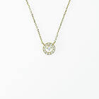 Halsband Sparkling Circle 18K Guld 15136-4YCZ