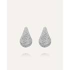 Mockberg Pavé Daring Small Silver Örhängen