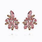 Caroline Svedbom Iris Earcuffs Light Rose Silk (Rhodium)