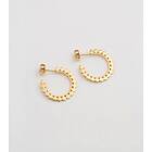 Syster P Beaches Small Flat Dots Örhängen Guld