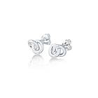 Gynning Jewelry The Knot Mini Örhängen Silver S37