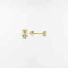 Örhängen Stjärna 18K Guld 11668-YCZ 3 mm