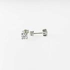 Örhängen 18K Guld 11726-WCZ 4 mm