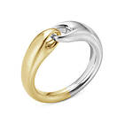 Georg Jensen REFLECT SMALL Ring Silver Guld 57