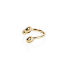 Efva Attling Love Bead Twin Ring Gold 16,50