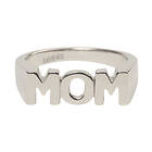 Maria Black Mom Ring Silver 64