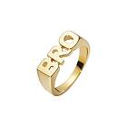 Maria Black BRO Ring Goldplated Silver 54