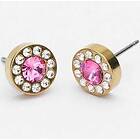 Blomdahl GT Brilliance Halo 8 mm, Crystal/Rose