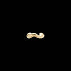 Maria Black Halvandet Stud Goldplated Silver
