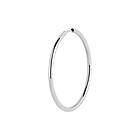 Maria Black Senorita 35 Hoops Silver (Pair)