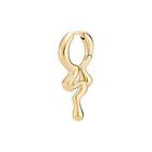 Maria Black Maya Huggie Goldplated Silver (One)