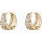 Snö Of Sweden Brooklyn oval ring Örhänge Guld