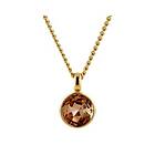 Dyrberg/Kern ETTE SG BROWN Halsband Guld