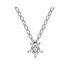 Dyrberg/Kern SAGITTA SS CRYSTAL Halsband Silver