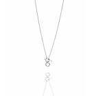 Efva Attling Divorced With Children Halsband II 42 cm Silver