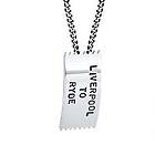 Efva Attling Ticket To Ride Pendant/Halsband Silver 60 cm
