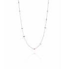 Efva Attling Dreams & Pearls Flow Halsband Silver 80cm