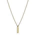 Arock BOONE Plate Halsband Guld