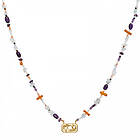 Maanesten Zodiac Water Pisces Halsband (Guld)
