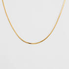 Syster P Herringbone Choker Halsband Gold