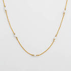 Syster P Treasure Multi Pearl Halsband Gold