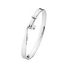 Georg Jensen TORUN BANGLE SILVER DIAMOND 0,08 CT S