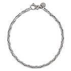 CU Jewellery Bear brace armband plain Silver 21 cm