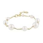 Snö Of Sweden Lydia pearl chain Armband Guld