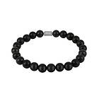 Arock MORRIS 8 mm Armband Matt Svart