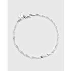 Syster P Herringbone Twisted Armband Silver ML