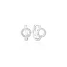 Sif Jakobs Biella Creolo Piccolo Sterling Silver Örhängen Med Zirconia SJ-E3532-