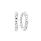 Sif Jakobs Ellera Ovale Medio Sterling Silver Örhängen Med Zirconia SJ-E2413-CZ