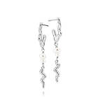 Sistie Universe Sterling Silver Örhängen Med Sötvattenspärlor Z1198SWS