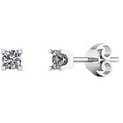 Henrik Ørsnes Design 14 karat vitguld Örhängen Med Diamanter 0,10 Carat W/SI