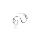 Izabel Camille Angelina Creoles Sterling Silver Örhängen Med Zirconia A1821SWSWHITECZ