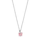 Nordahl Andersen Noa Kids Butterfly rodinerat silver Halsband