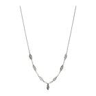 Pernille Corydon Drifting Dreams Sterling Silver Halsband Med Akvamarin Och Sötvattenspärlor N-428-S