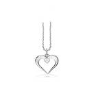 Scrouples Hjärta 8 Karat Guld Hänge Med Diamant 0,025 Carat H-w/si 214054
