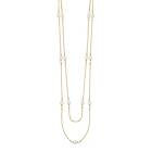 Scrouples 9 Karat Guld Halsband Med Sötvattenspärlor 33873H,M