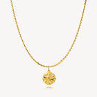 Sistie Beach Chain förgyllt silver Halsband
