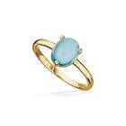 Scrouples 8 Karat Guld Ring Med Topas 714043