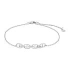 Nordahl Andersen Joanli Nor Laranor Sterling Silver Armband Med Zirconia 80451170920