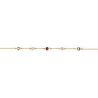 Scrouples 9 Karat Guld Armband Med Zirconia 33893A,M
