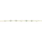 Scrouples 9 Karat Guld Armband Med Sötvattenspärlor Och Zirconia 33883A,M