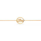Scrouples Flower 8 Karat Guld Armband 33783A,M
