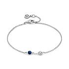 Spirit Icons Lucky Bracelet Blue sterling silver Armband Med Zirconia