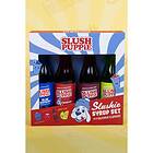 Fizz Creations SLUSH PUPPiE ORIG 4x180ml Syrup Set-BLR/STRW/C/LL