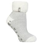 Heat Holders Original Ara Lounge Socks with Comfy Turnover Feather Top (Dam)