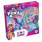 My Little Pony 3-in-1 spel - Lotto, Memo och Domino