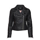 Only Onlgemma Faux Leather Biker Jacket (Dam)